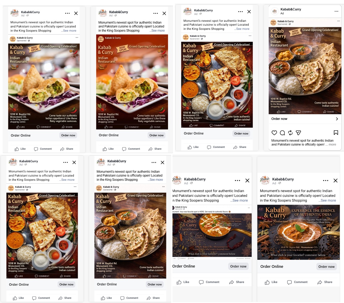 Ads for Restaurants & Food&nbsp;Trucks